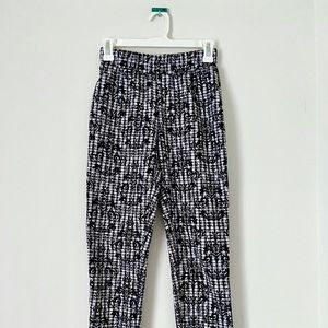 Ci Sono High Waisted Houndstooth Pants